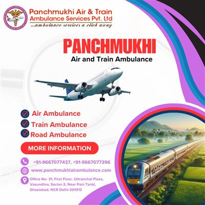 Panchmukhi Air and Train Ambulance Services in Kolkata: A Range of Pricing