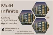 Modern 1, 2 & 3 BHK Apartments in Vidyaranyapura | Multi Infinite Luxury Homes