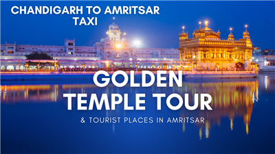 Chandigarh To Amritsar taxi | BookUrTaxi