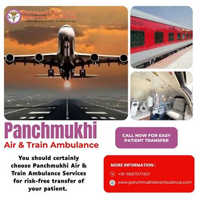 Find Secure Patient Transfer Air Ambulance in Bhubaneswar by Panchmukhi