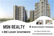 MSN Realty Neopolis - Gated Community 4 BHK Apartments in Kokapet, Hyderabad