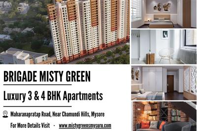 Brigade Misty Green Mysore - 3 & 4 BHK Flats with World-Class Amenities for Sale