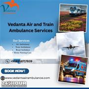 Vedanta Air Ambulance in Delhi Provides Patient-Centered Transfer Services