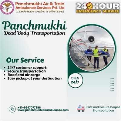 Panchmukhi Funeral Ambulance Facilitates Transportation in Patna