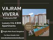 Vajram Vivera Kogilu - Modern 3 & 4 BHK Homes in Bangalore