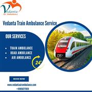 Vedanta Train Ambulance in Bangalore provides a comfortable transfer for your pa