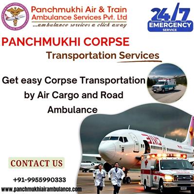 Panchmukhi Dead Body Ambulance in Vellore never disappoints when transporting de