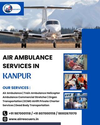 Air Ambulance Services in Kanpur | 24/7 Emergency Medical – Air Rescuers