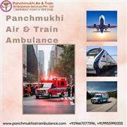 Panchmukhi Hi Tech Train Ambulance from Patna to Mumbai - Risk is minimal