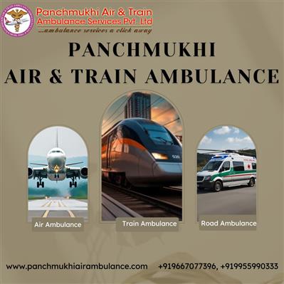 Panchmukhi ICU Train Ambulance Ranchi to Chennai- Guaranteed Safety is maintaine