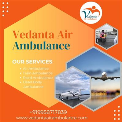 Vedanta Air Ambulance Service in Varanasi Provides High-Quality Care