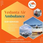 Vedanta Air Ambulance Service in Varanasi Provides High-Quality Care