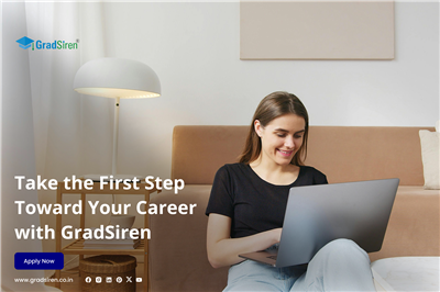 FIND YOUR FIRST JOB WITH GRADSIREN – INDIA’S NO.1 FRESHER JOB PORTAL!