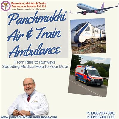 Panchmukhi Hi Tech Train Ambulance in Guwahati – Quality Services being offered