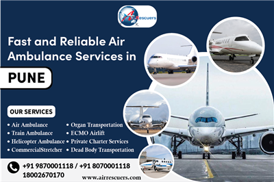 Fast and Reliable Air Ambulance Services in Pune