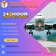 Get Reasonable Fare 24 Hours Panchmukhi Air Ambulance in Cooch Behar