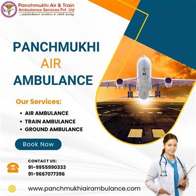 Panchmukhi Air Ambulance in Darbhanga – Life Care Facilities