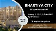 Bhartiya City Nikoo Homes 6 - Luxury Living in 2, 3 & 4 BHK Apartments, Kogilu