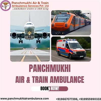Panchmukhi ICU Train Ambulance in Patna – Guaranteed Safety is maintained during