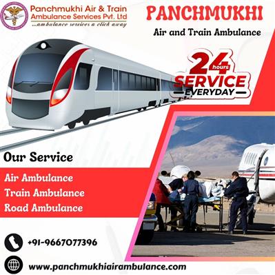 Get Immediate Patient Shifting Panchmukhi Air Ambulance in Dehradun