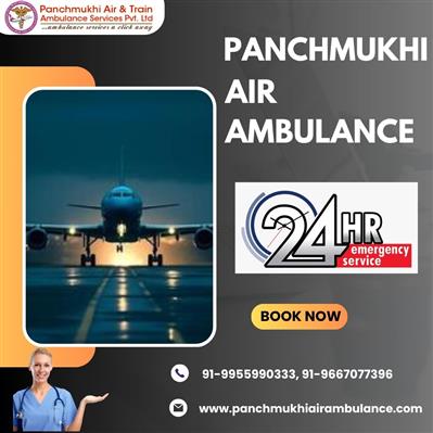 Use Medical Care Charter Aircraft Ambulance from Goa by Panchmukhi
