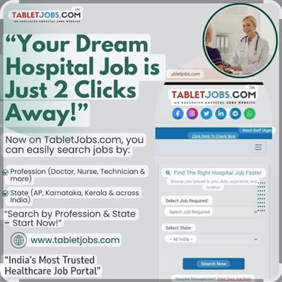Recruitment Agency Style (Trust + Conversion Focus)TabletJobs