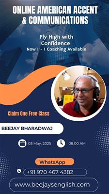 American Accent Coaching for Indian IT Professionals