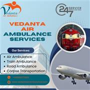 Vedanta Air Ambulance Services in Ranchi Provides Adequate Assistance during the