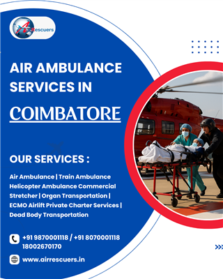 The Best & Fast Air Ambulance Services in Coimbatore