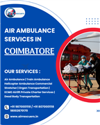 The Best & Fast Air Ambulance Services in Coimbatore