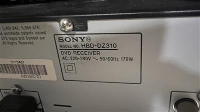 Sony home theatre system