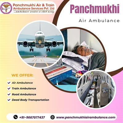 Hi-Tech Air Ambulance in Dibrugarh is Organizing Medical Transfer