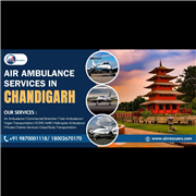 Air Ambulance Services in Chandigarh with Full Medical Support