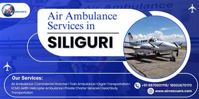 Comprehensive Air Ambulance Services in Siliguri by Experts