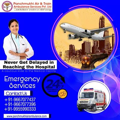 Panchmukhi Air and Train Ambulance in Bokaro Provides Precise, Timely Delivery