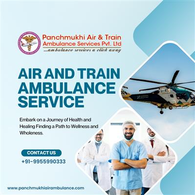 Panchmukhi Air and Train Ambulance in Coimbatore Makes Difficult Journeys Easier