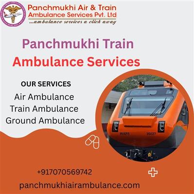 Panchmukhi Train Ambulance from Guwahati to Chennai reduces risk to patients