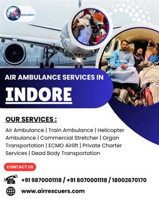 Reliable Air Ambulance Services in Indore – Quick Response