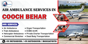 Emergency Air Ambulance Flights from Cooch Behar