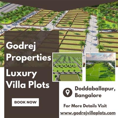 Godrej Luxury Villa Plots in Doddaballapur, North Bangalore