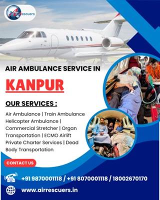 Kanpur’s Trusted Air Ambulance – Saving Lives 24/7!