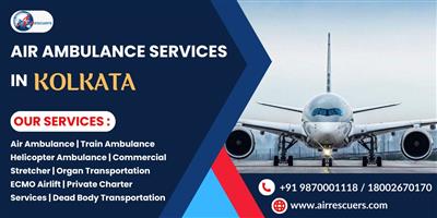 Never too late Trusted Air Ambulance Services in Kolkata