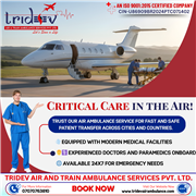 Tridev Air Ambulance Services in Patna-Our Life Support Systems for Patient Safe