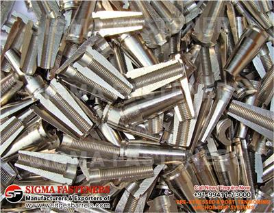 Post Tensioning wedges and barrels, pre stressed anchor grip system, anchor head