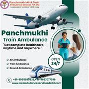 Panchmukhi Train Ambulance in Patna Transports Patients without Hassle