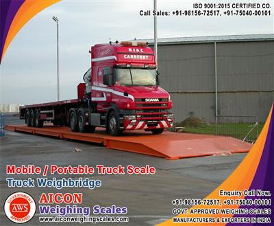 Truck Weighing Scales, Truck Weighbridge, DharamKanta, Industrial Weight Machine