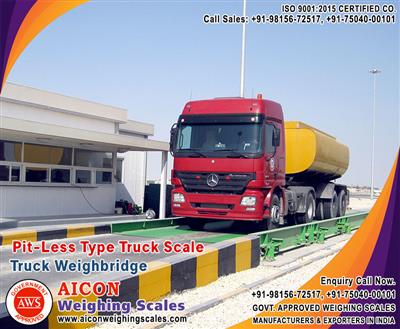 Truck Weighing Scales, Truck Weighbridge, DharamKanta, Industrial Weight Machine
