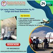 Panchmukhi Dead Body Transport from Hyderabad to Patna offers quick pickup