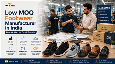 Trusted B2B Footwear Manufacturer & Supplier In India - Picaaso Footwear