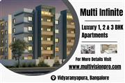 Multi Infinite Luxury 1, 2 & 3 BHK Flats for Sale in Vidyaranyapura, Bangalore